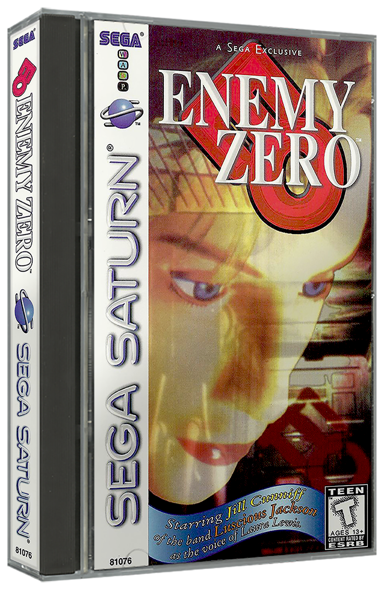 Enemy Zero | NTSC | Sega Saturn | SS | En | Reproduction Case and Booklet - NO GAME