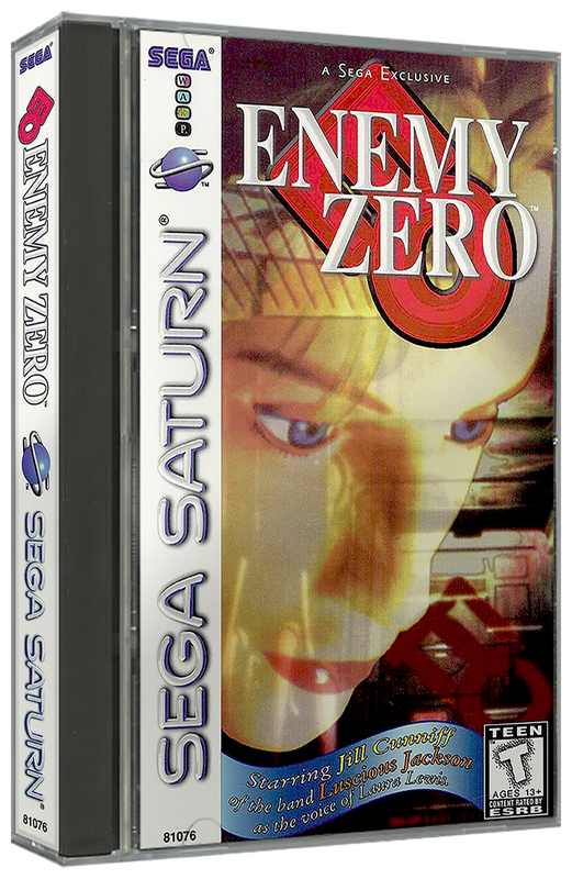 Enemy Zero | NTSC | Sega Saturn | SS | En | Reproduction Case and Booklet - NO GAME