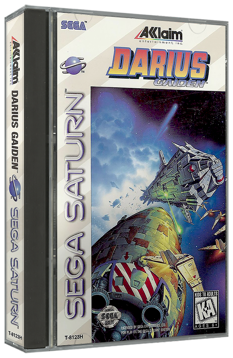 Darius Gaiden | NTSC | Sega Saturn | SS | En | Reproduction Case and Booklet - NO GAME