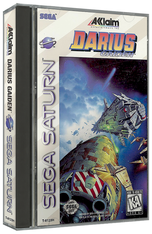 Darius Gaiden | NTSC | Sega Saturn | SS | En | Reproduction Case and Booklet - NO GAME