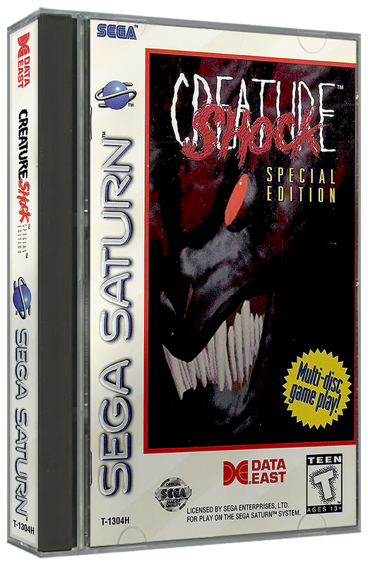 Creature Shock Special Edition | NTSC | Sega Saturn | SS | En | Reproduction Case and Booklet - NO GAME