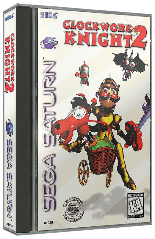 Clockwork Knight 2 | NTSC | Sega Saturn | SS | En | Reproduction Case and Booklet - NO GAME