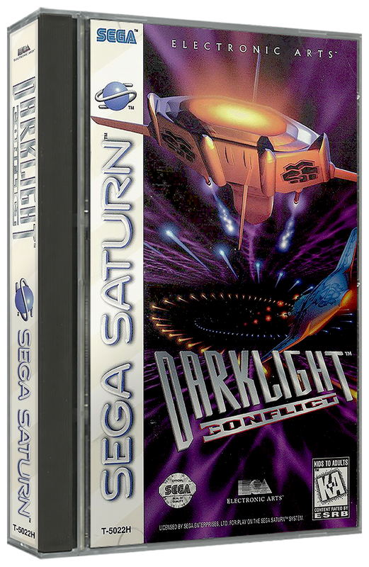 Darklight Conflict | NTSC | Sega Saturn | SS | En | Reproduction Case and Booklet - NO GAME