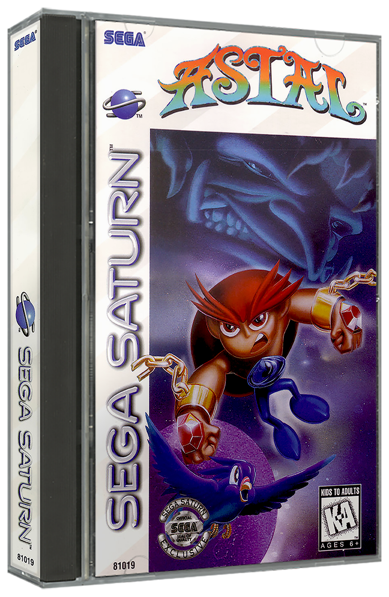 Astral - The Arcade Game | NTSC | Sega Saturn | SS | En | Reproduction Case and Booklet - NO GAME