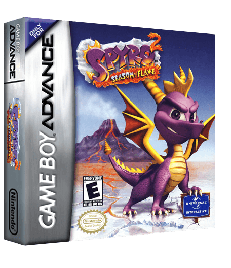 Spyro 2 Season of the Flame Reproduction Box