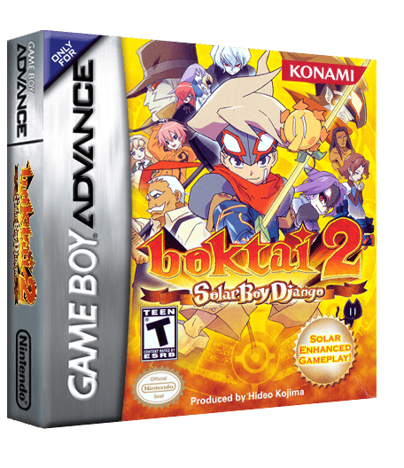 Boktai 2 Solar Boj Django Reproduction Box