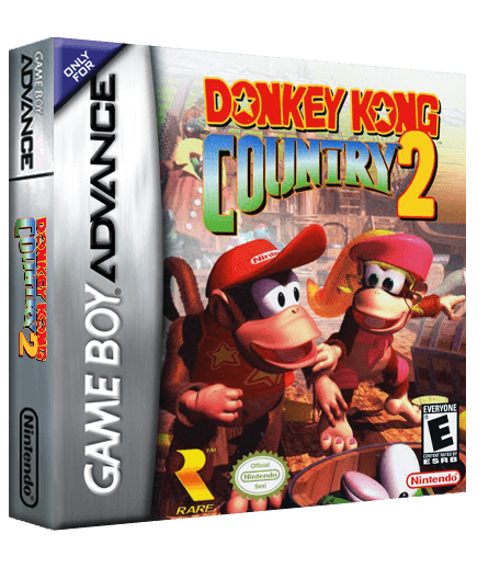 Donkey Kong Country 2 Reproduction Box
