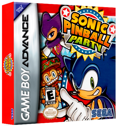 Sonic Pinball Party Reproduction Box