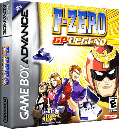 F-Zero GP Legend Reproduction Box