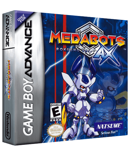 Medabots AX Rokusho Reproduction Box