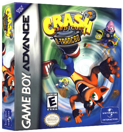 Crash Bandicoot 2 Reproduction Box