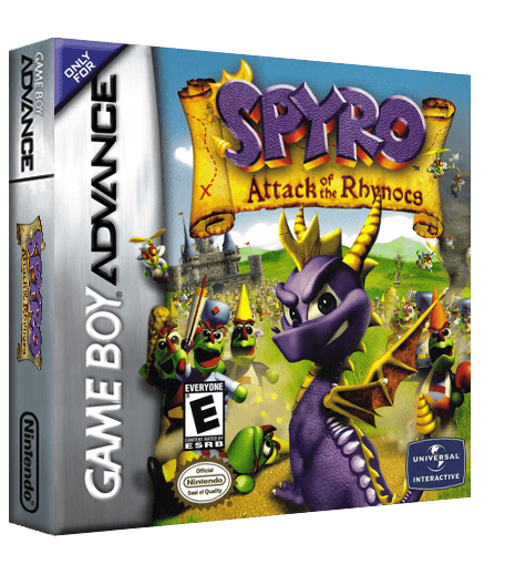 Spyro Attack of the Rhynocs Reproduction Box