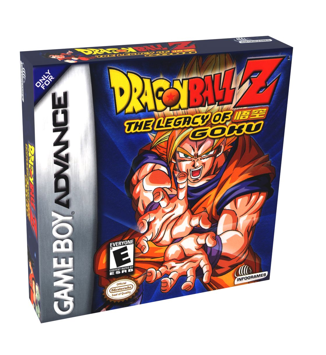 Dragon Ball Z Legacy of Goku Reproduction Box