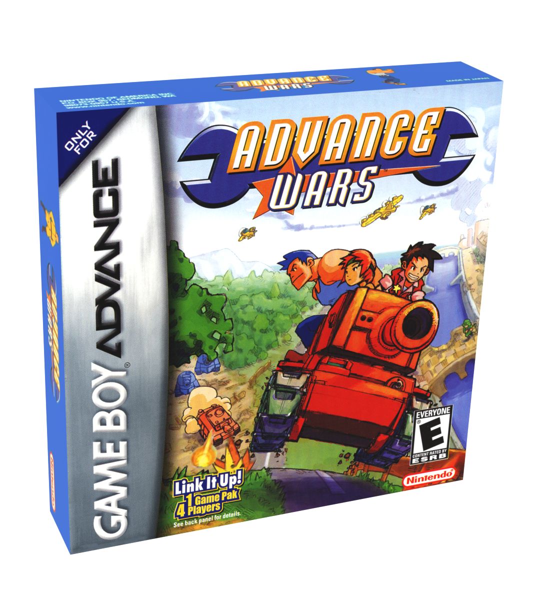 Advance Wars Reproduction Box