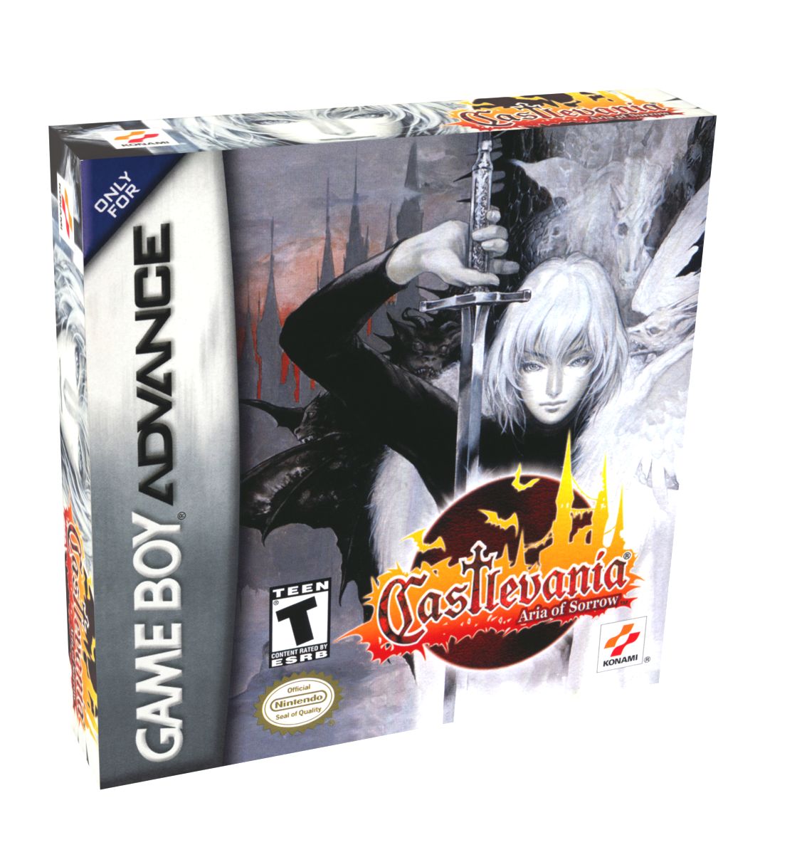 Castlevania Aria of Sorrow Reproduction Box