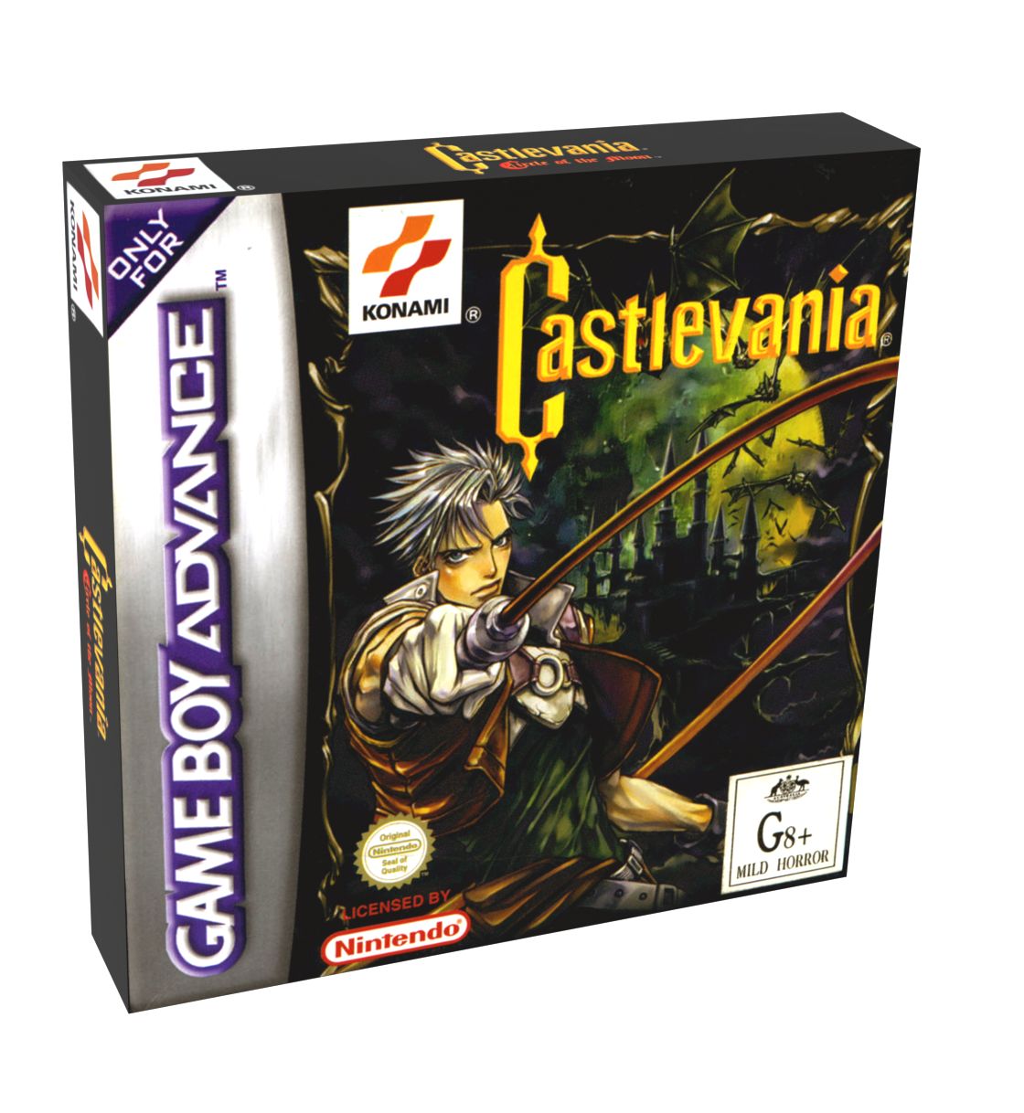 Castlevania Circle of the Moon Reproduction Box
