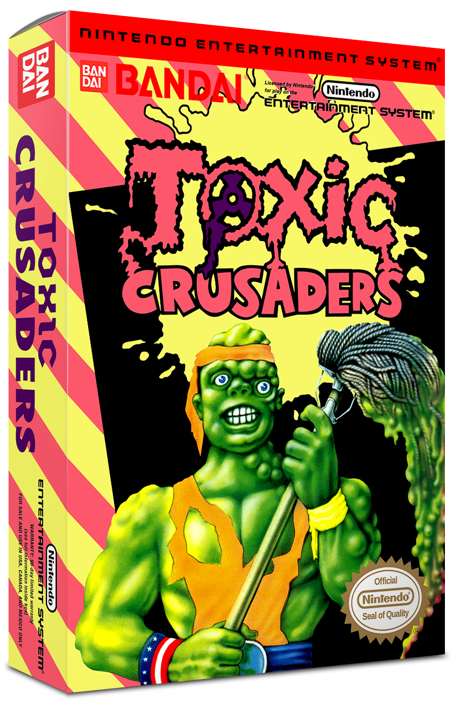 Toxic Crusaders Reproduction Box