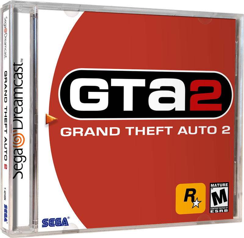 Grand Theft Auto 2 | NTSC | Dreamcast | DC | En | Reproduction Case and Booklet - NO GAME