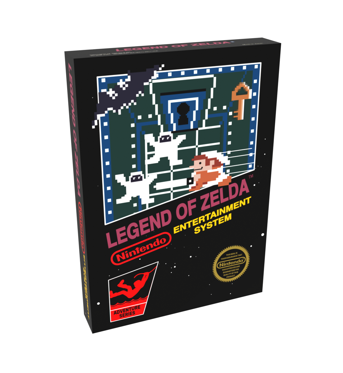 Legend of Zelda [Black Box] Reproduction Box