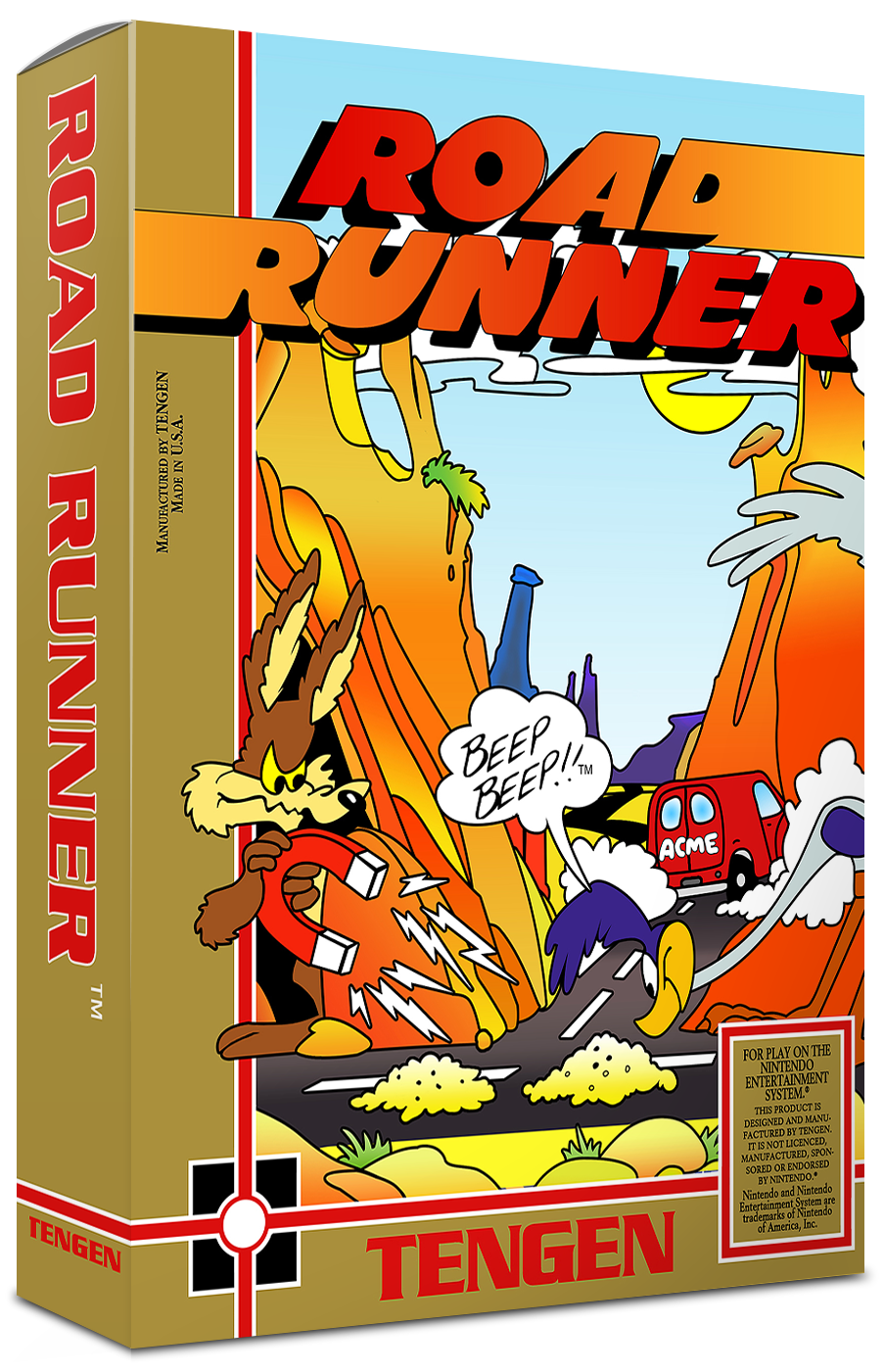 Road Runner Reproduction Box