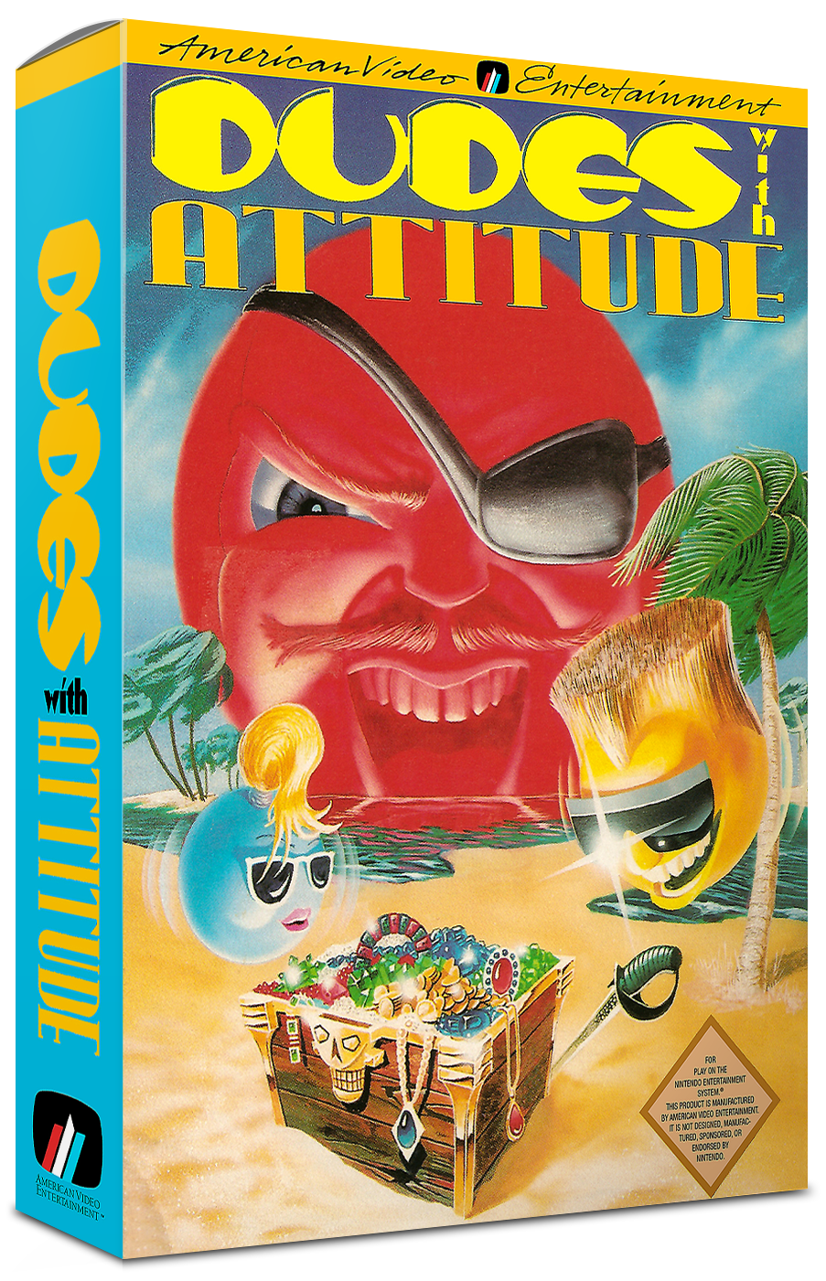 Dudes with Attitude Reproduction Box
