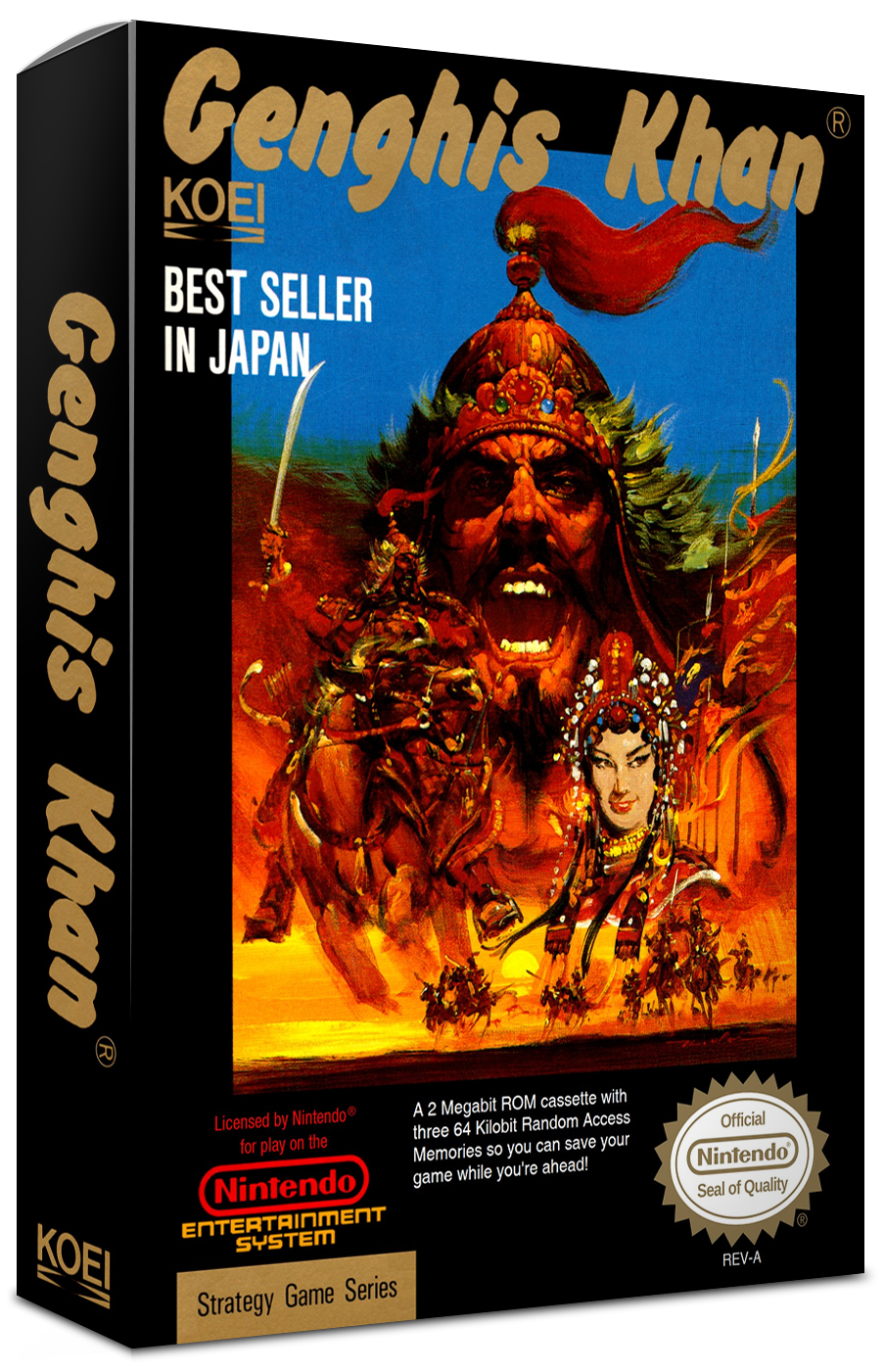 Genghis Khan Reproduction Box