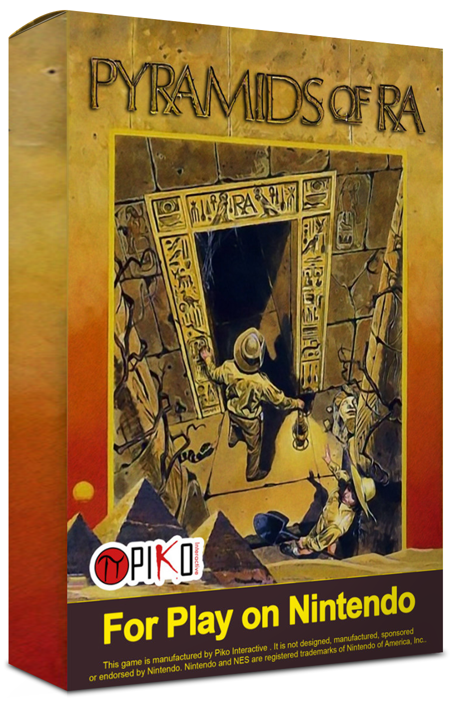 Pyramids of Ra  Reproduction Box