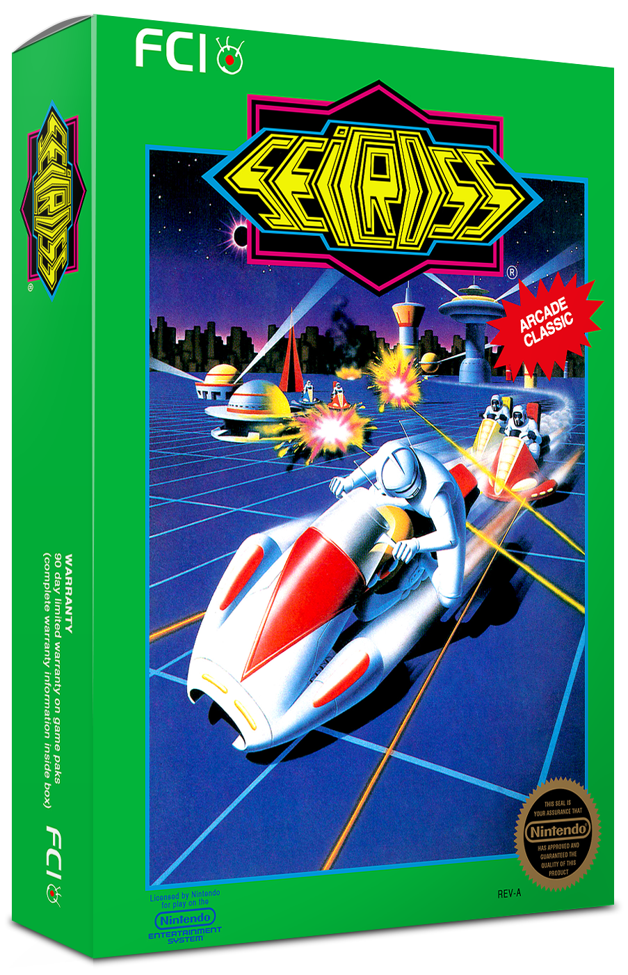 Seicross Reproduction Box