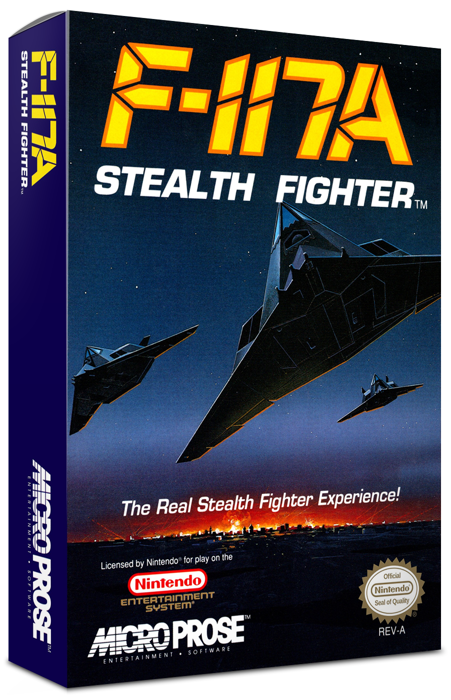 Stealth Fighter Reproduction Box