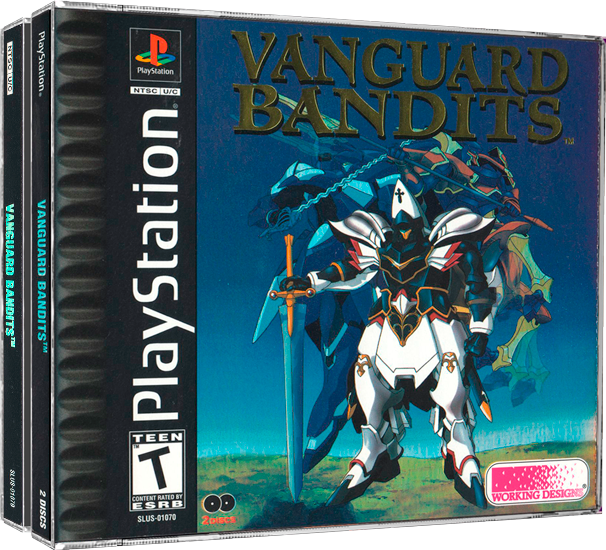 Vanguard Bandits | NTSC | Playstation | PS1 | En | Reproduction Case and Booklet - NO GAME