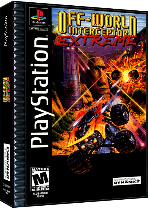 Off-World Interceptor Extreme | NTSC | Playstation | SS | En | Reproduction Case and Booklet - NO GAME