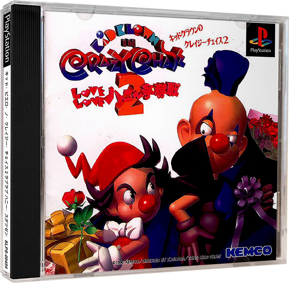 Kid Clown Crazy Chase | NTSC | Playstation | PS1 | En | Reproduction Case and Booklet - NO GAME