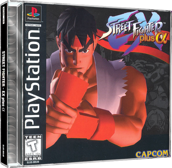 Street Fighter Ex Plus Alpha | NTSC | Playstation | PS1 | En | Reproduction Case and Booklet - NO GAME