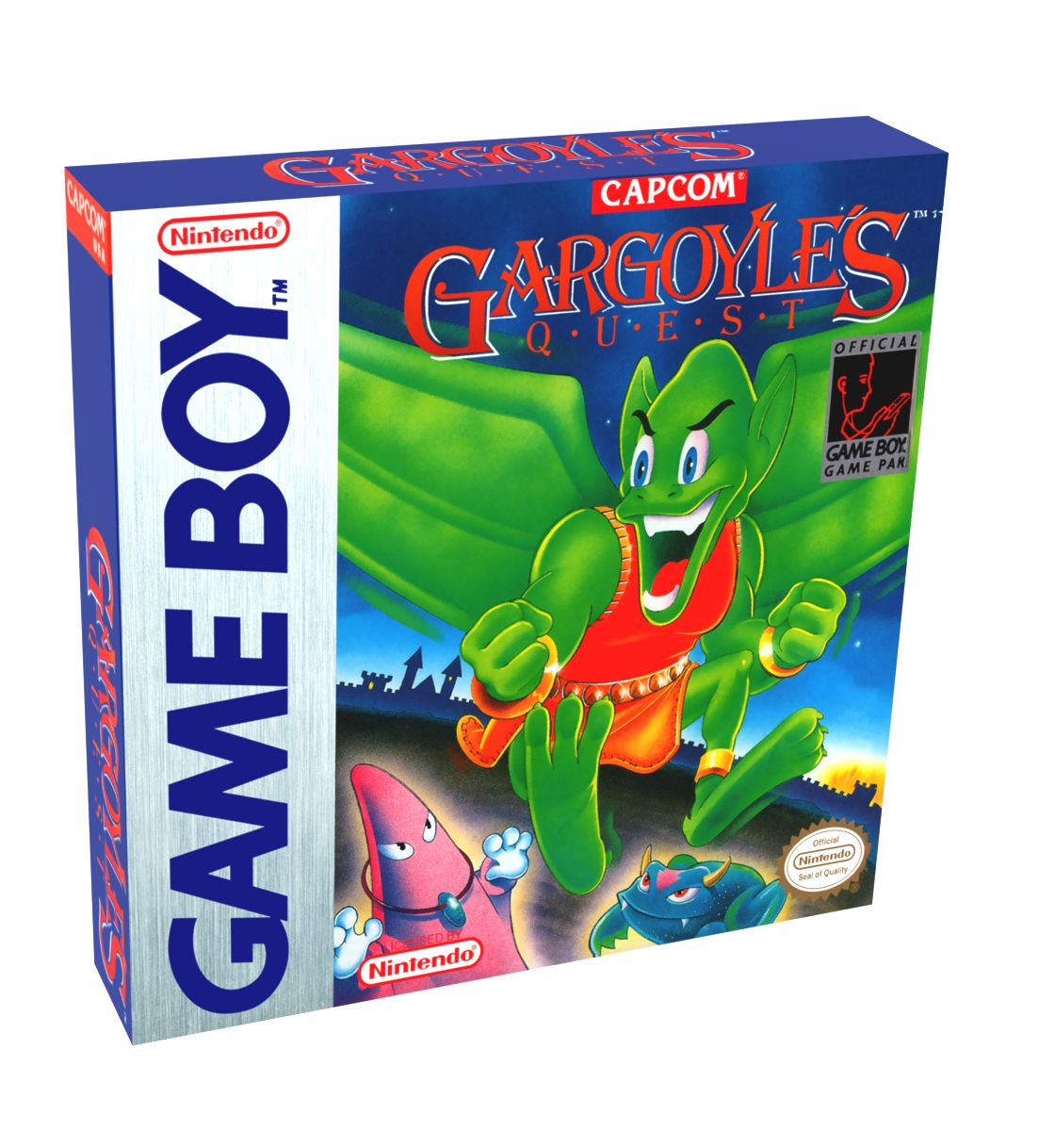 Gargoyle&#39;s Quest Reproduction Box