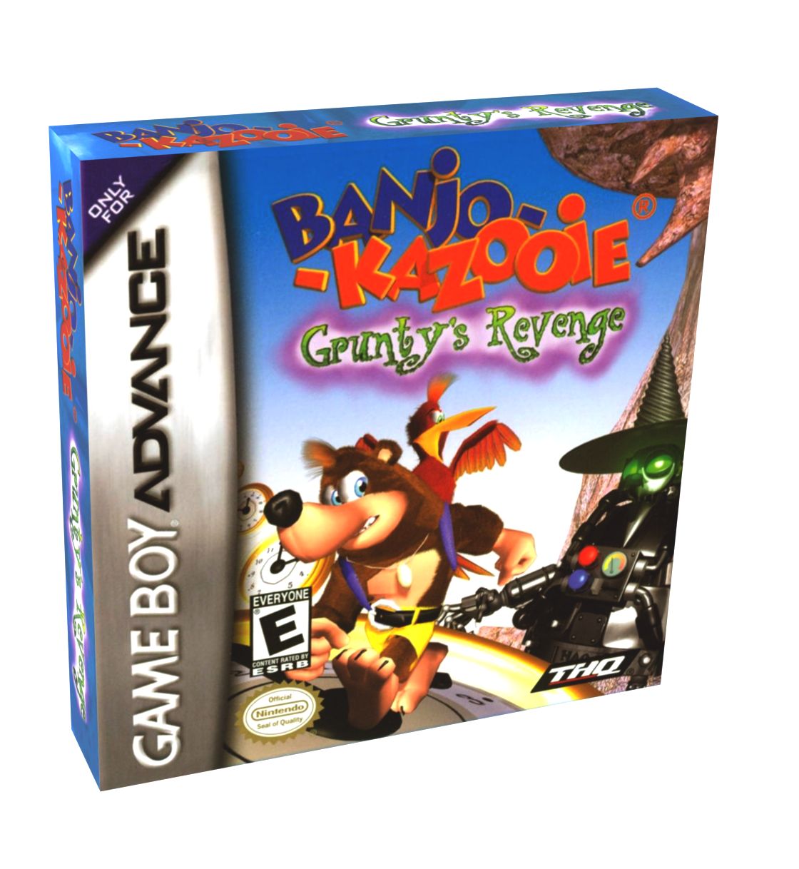 Banjo-Kazooie Grunty&#39;s Revenge Pilot Reproduction Box