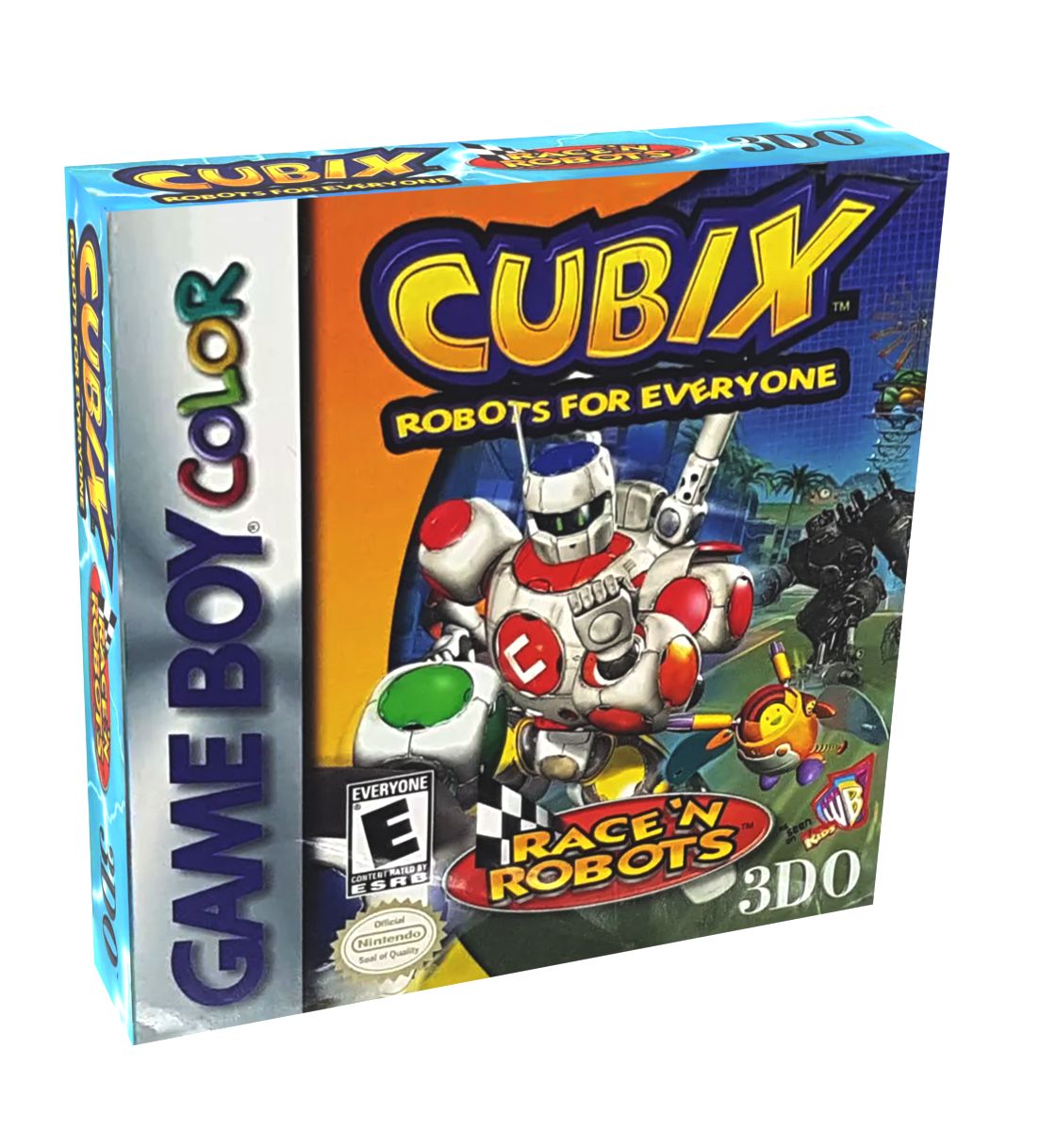 Cubix Race N Robots Reproduction Box