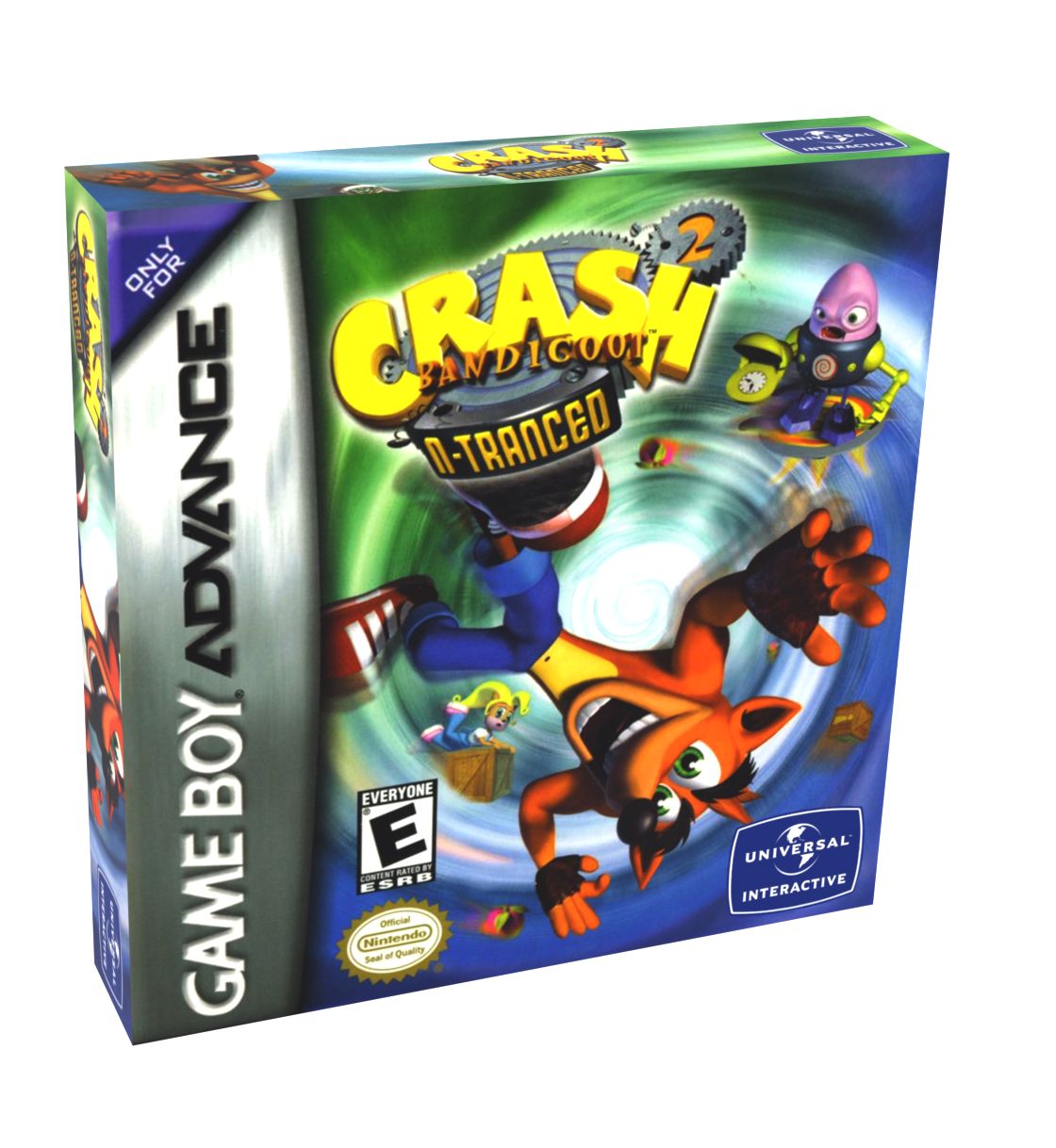 Crash Bandicoot 2 Reproduction Box