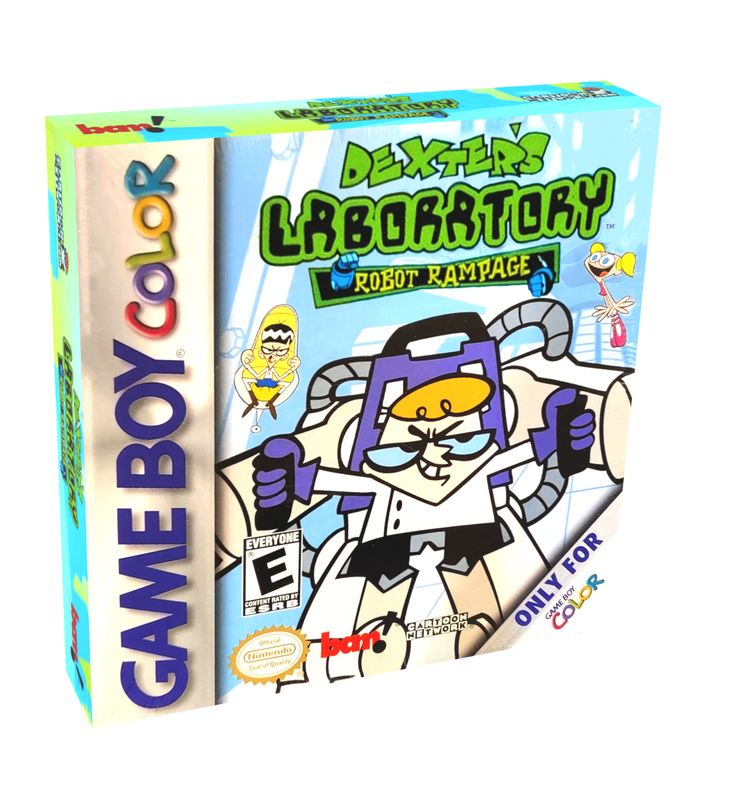 Dexter's Laboratory Robot Rampage Reproduction Box