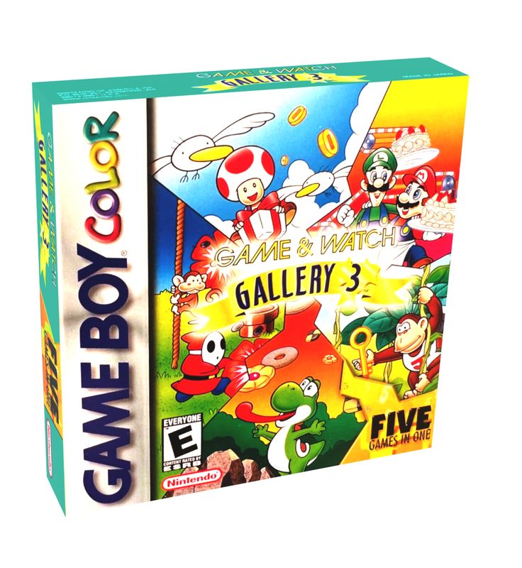 Game and Watch Gallery 3 Reproduction Box