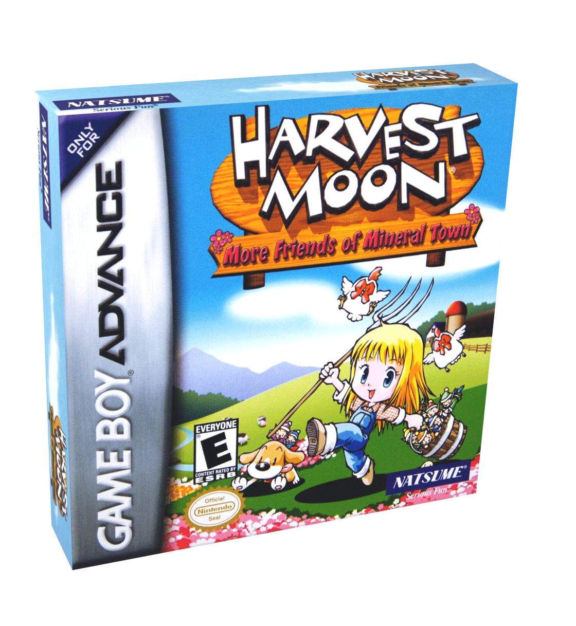 Harvest Moon More Friends of Mineral Town Reproduction Box