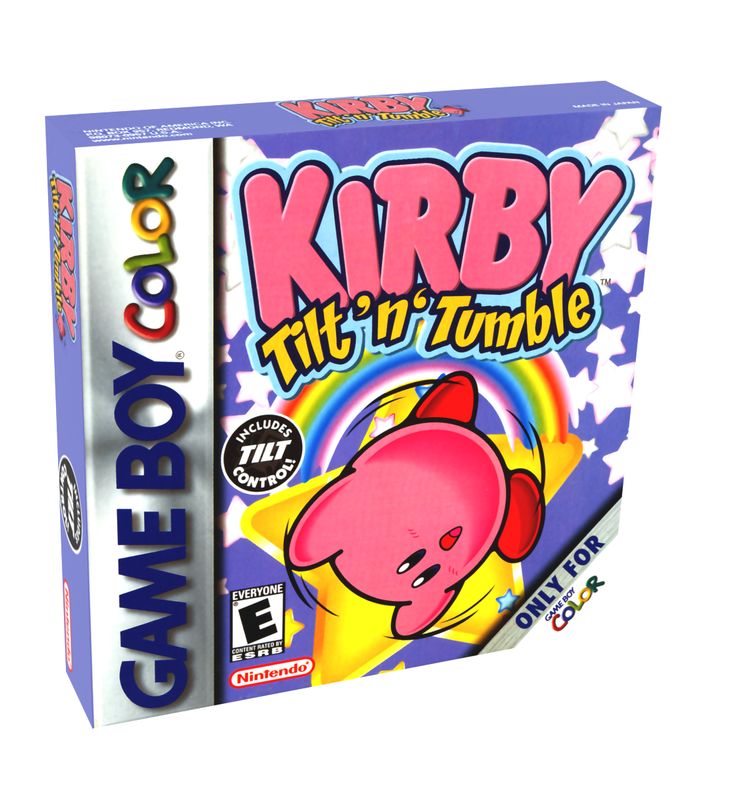 Kirby Tilt N Tumble Reproduction Box