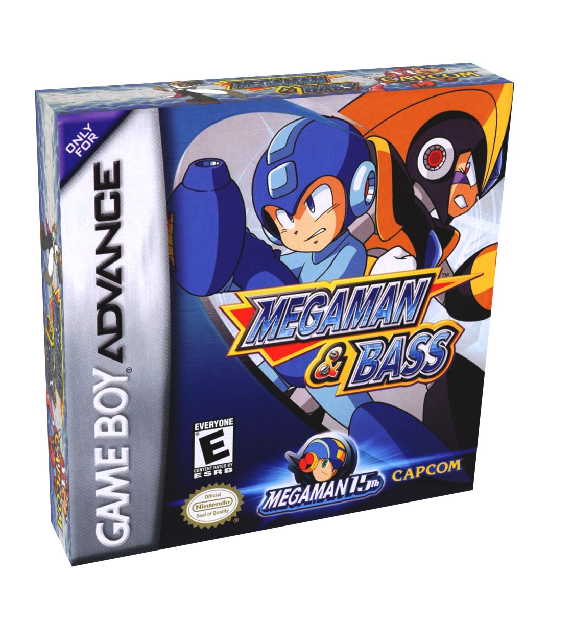 Mega Man &amp; Bass Reproduction Box