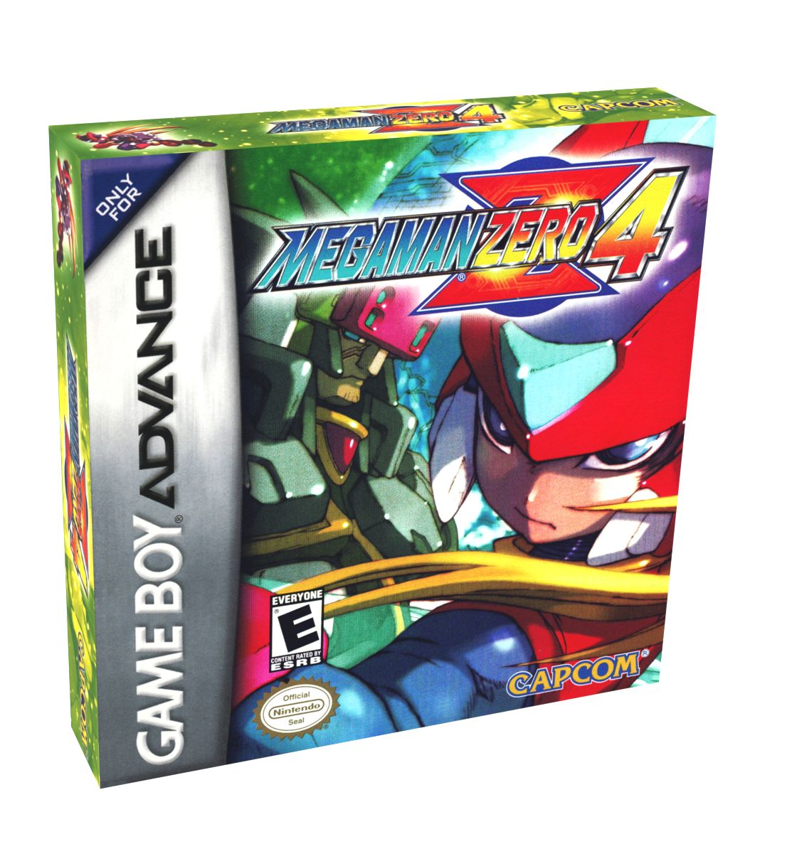 Mega Man Zero 4 Reproduction Box