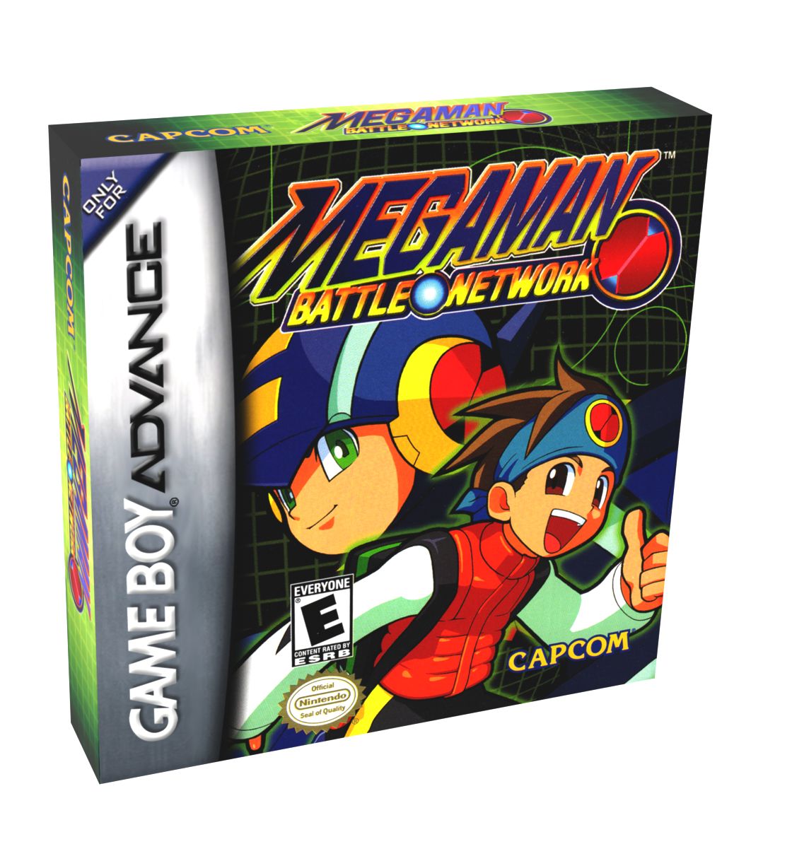 Mega Man Battle Network Reproduction Box