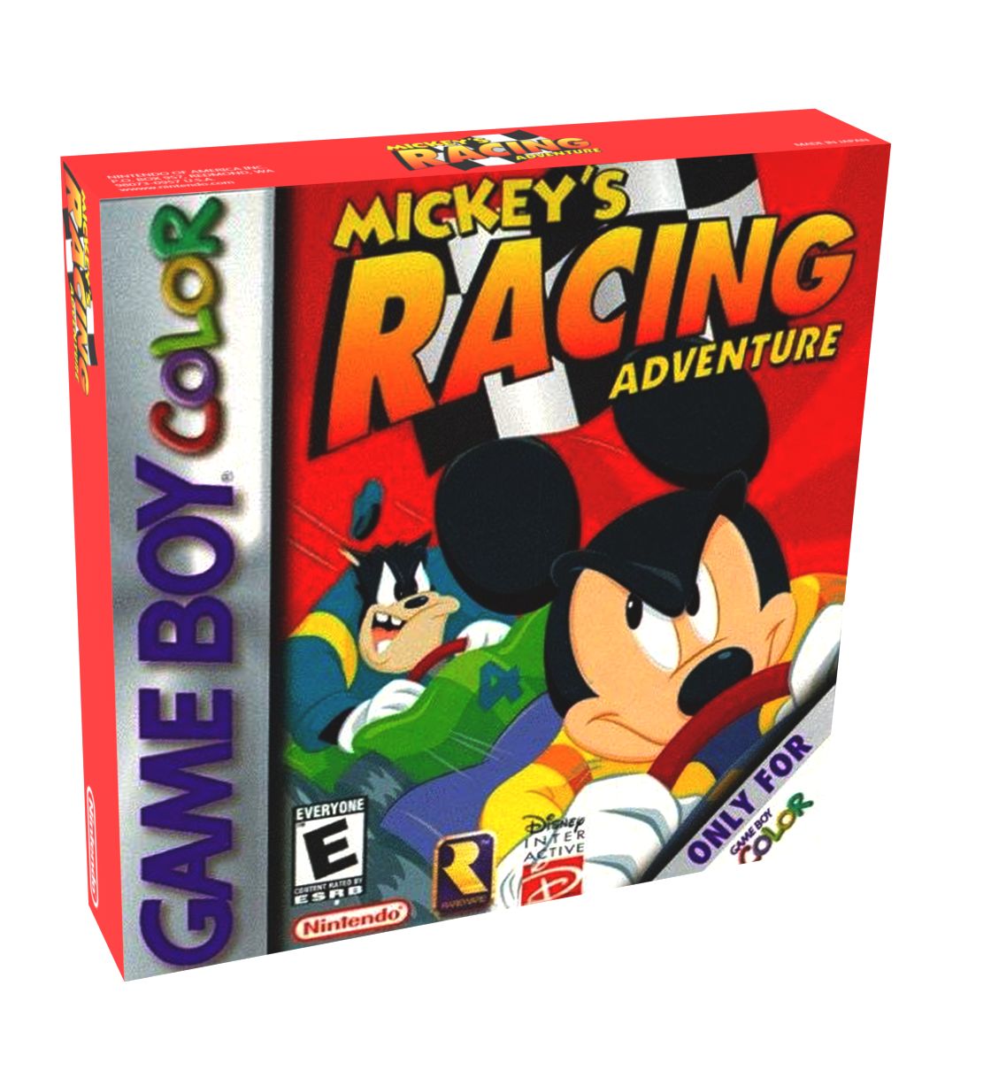 Mickey&#39;s Racing Adventure Reproduction Box