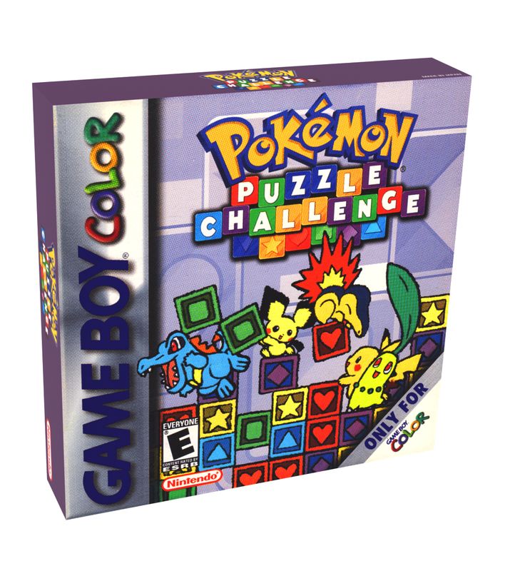 Pokemon Puzzle Challenge Reproduction Box