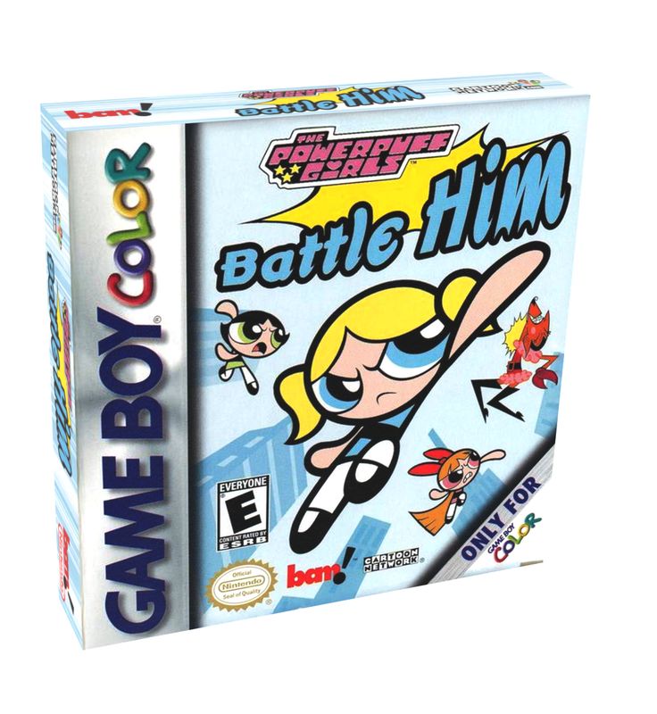 Powerpuff Girls Battle Him Reproduction Box