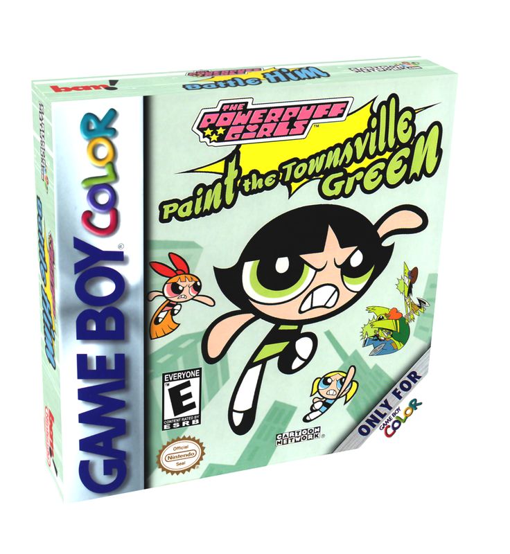 Powerpuff Girls Townsville Green Reproduction Box