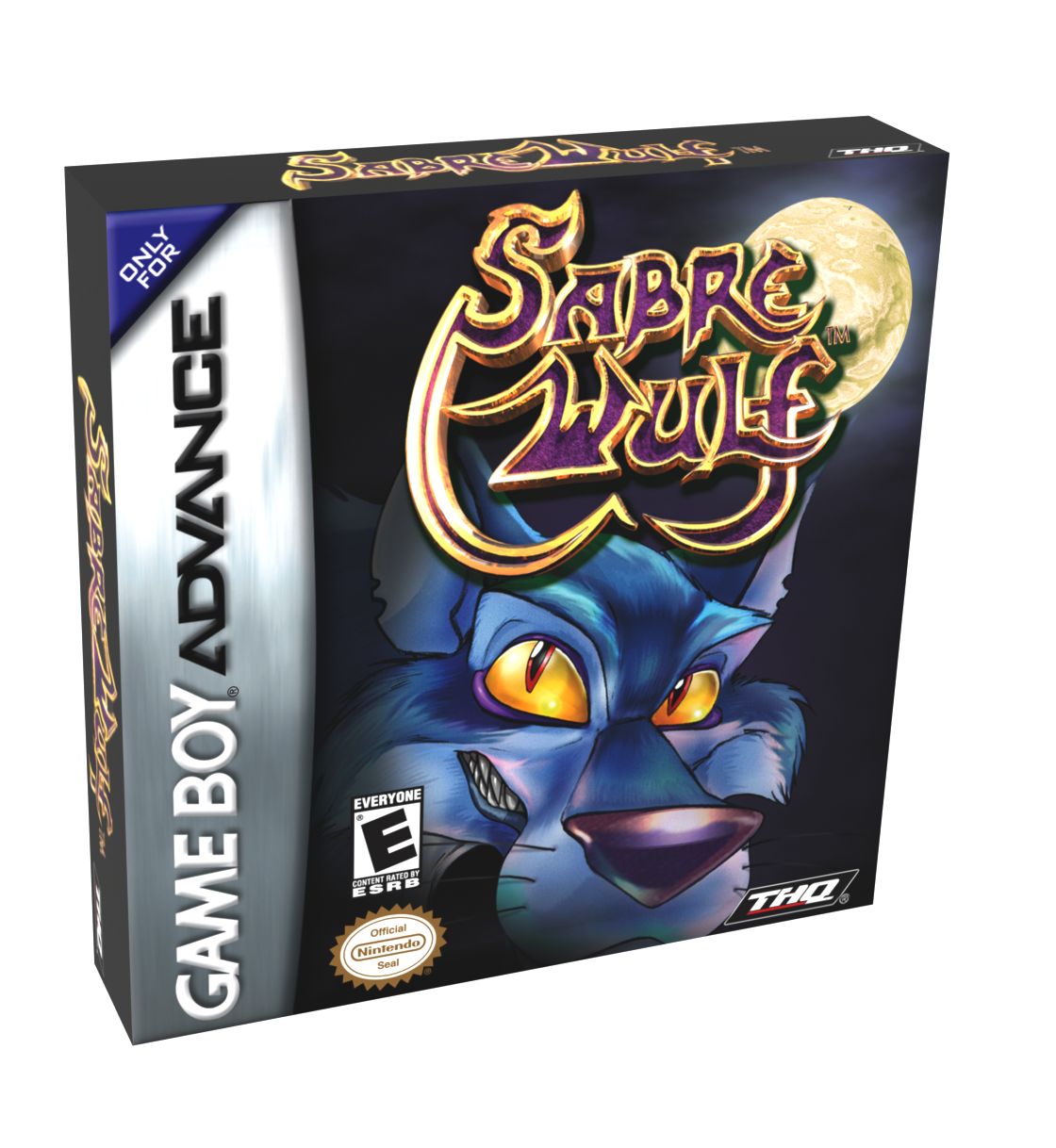 Sabre Wulf Reproduction Box