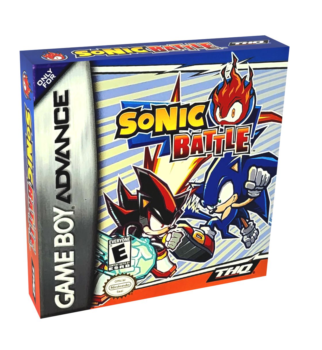 Sonic Battle Reproduction Box